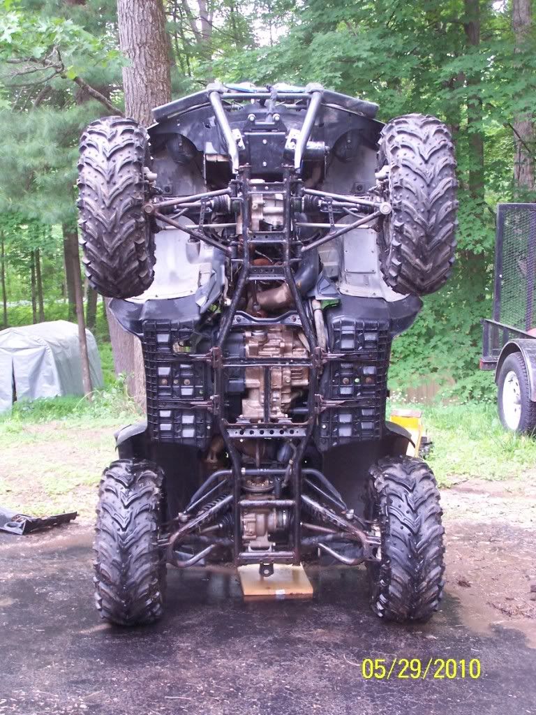 Ricochet Skid Plate Install for the Grizzly 660 Yamaha Grizzly ATV Forum
